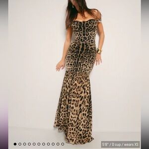 🐆 TA3 Sweetie Corset Maxi Dress